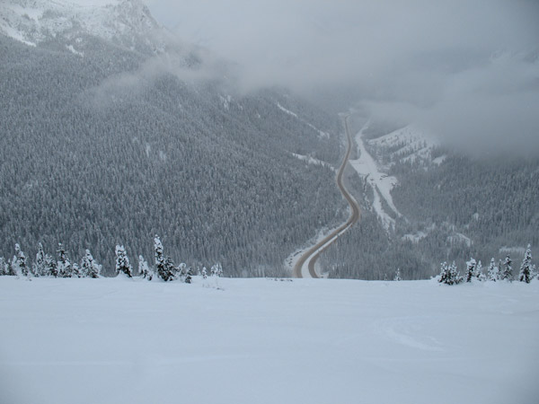 Trans Canada Highway 1 makes Rogers Pass the best accessible place for backcoountry skiing in Canada.