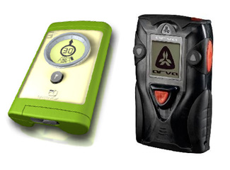 Ortovox 3+ (left) and ARVA Link will introduce new features to improve avalanche rescues.