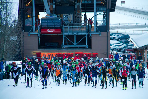 Jackson Hole ski mountaineering race 2012