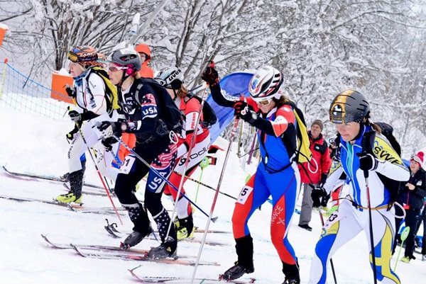 Nina got very close to capturing gold at the 2013 World Ski Mountaineering Championships. Only her mistake bumped her to 2nd.