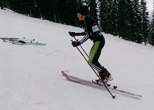 Marg Fedyna on her winning path.