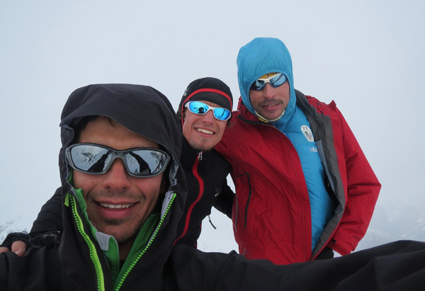 On the summit of Vantage.