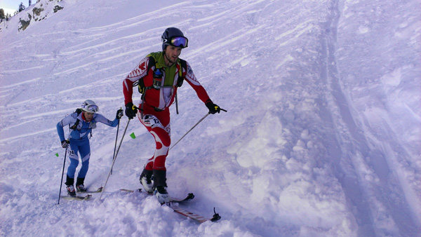 Nick Elson followed by Philipp Schaedler. Photo by Stano Faban.