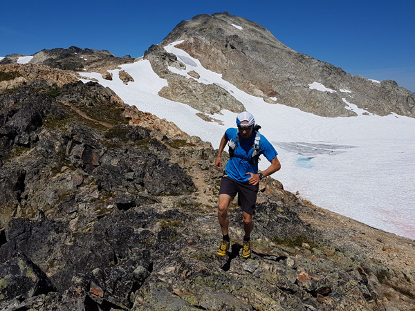 6h hiko-run-scrambling mission over glaciers and ridges using Bushidos.