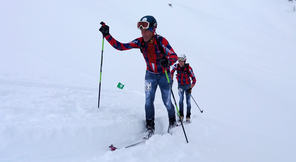 Florent Perrier, a skimo legend and a local cheesemaker, is arguably the most favourite racer with Areches - Beaufort locals as he is still going string past 40. Today his team finished 12th!