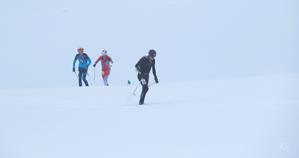 Kilian leading Eric and Lars Erik.