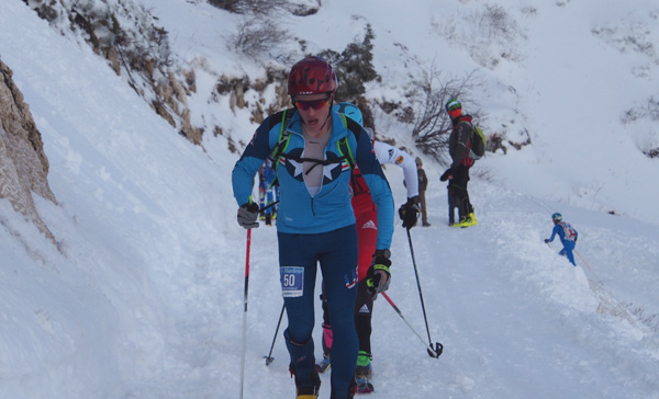 John Gaston moving up the field after a cautions start. Photo by Matt Reid.