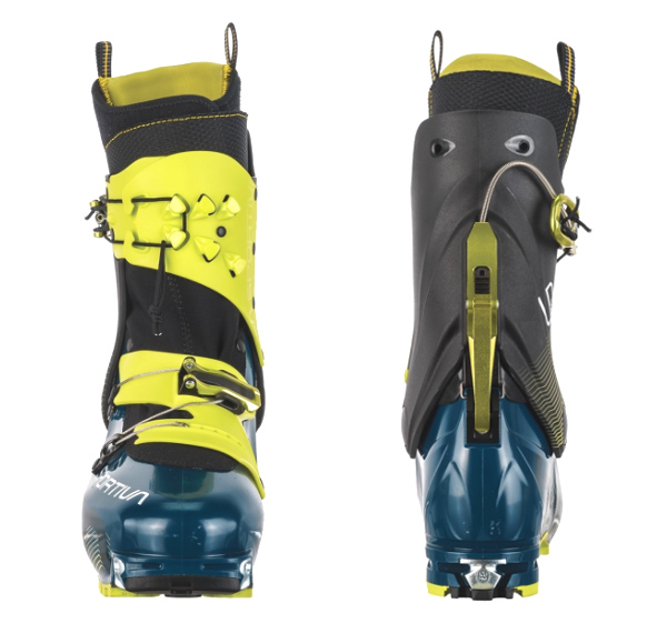 Front and back view of the Sytron boot.