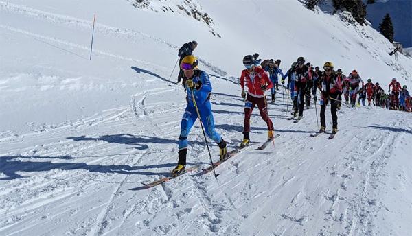 Michelle Boscacci leading the pack.